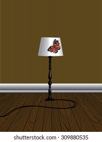 lamp in the room