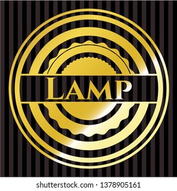 Lamp shiny badge