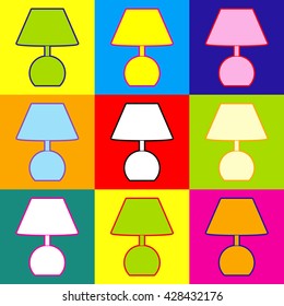 Lamp sign