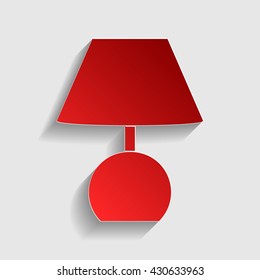 Lamp sign illustration