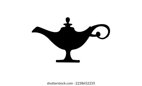  Lampensilhouette, hochwertiger Vektorgrafik