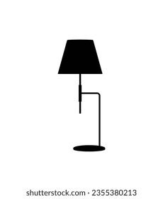 Lamp silhouette, work, study and bedroom decor light lamp