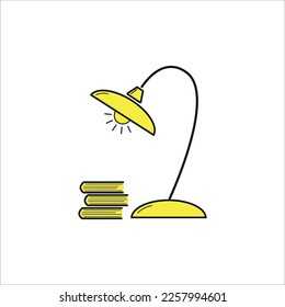 lámpara de estilo minimalista de estudio