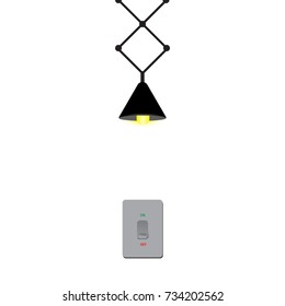 Lamp and switches