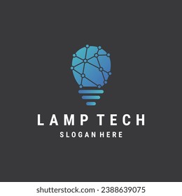 Lamp tech logo designs concept, Bright Bulb Idea logo