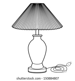 lamp vector 