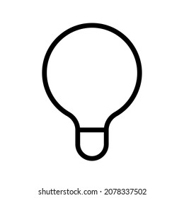 Lamp  Vector Design Icon. Suitable for UI and UX Design