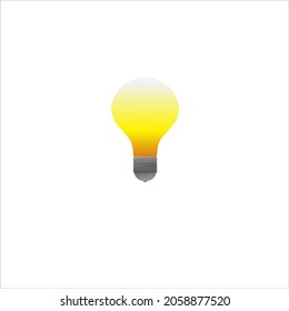 Lamp Vector Design Image Yellow Color