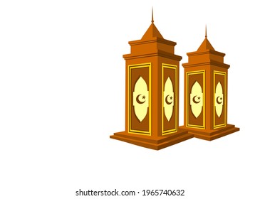 lamp vector design
old gold, there is a symbol of the moon and stars on a white background