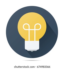 Lamp Vector Flat Icon