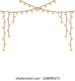 lamp vector. free space for text. wallpaper. copy space.