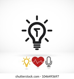 Lamp Vector icon