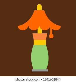 lamp vector icon