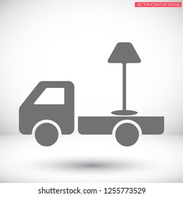 lamp Vector icon