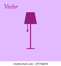 lamp vector icon