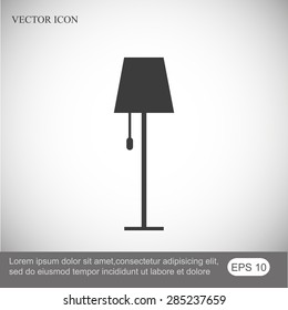 lamp vector icon