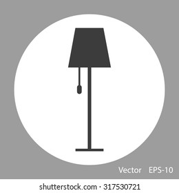 lamp vector icon