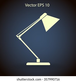 lamp vector icon