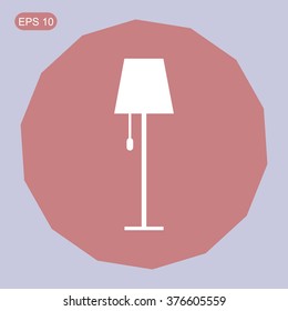 lamp vector icon