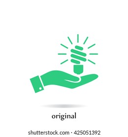 lamp vector icon