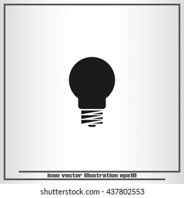 lamp vector icon