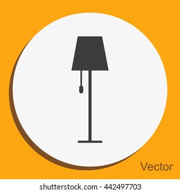lamp vector icon