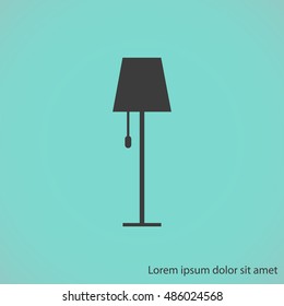 lamp vector icon