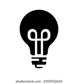 Lampenvektorsymbol, Ideensymbol