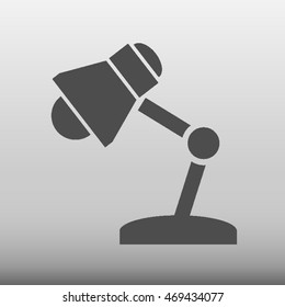 Lamp Vector Icon Illustration