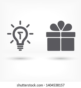 Lamp Vector icon . Illustration design