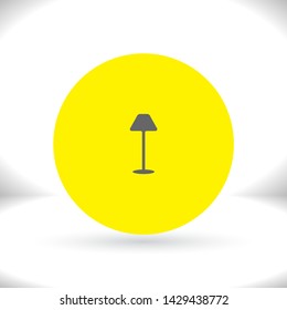 lamp Vector icon . Lorem Ipsum Illustration design