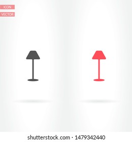 lamp Vector icon . Lorem Ipsum Illustration design