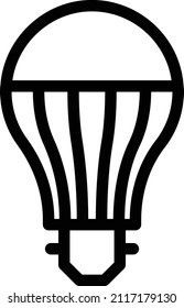 lamp Vector illustration on a transparent background. Premium quality symbols. Stroke  vector icon for concept and graphic design.