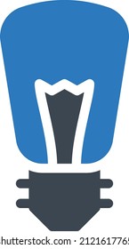 lamp Vector illustration on a transparent background. Premium quality symbols. Glyphs  vector icon for concept and graphic design.