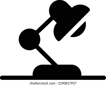 lamp  Vector illustration on a transparent background. Premium quality symmbols. Glyphs vector icons for concept and graphic design. 

