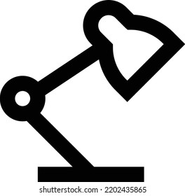 Lampe Vektorgrafik auf transparentem Hintergrund.Premium-Qualität symmbols.Stroke Vektorsymbol für Konzept und Grafikdesign.