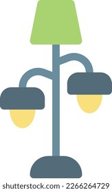 ilustración del vector lámpara en un fondo transparente. Símbolos de calidad superior. Iconos vectoriales de color de línea para el concepto y el diseño gráfico. 

