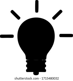 Lamp vector illustration on white background