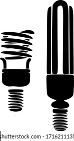 Lamp vector illustration on white background