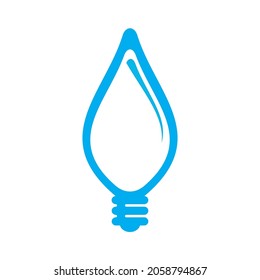 Lamp Vector Logo Design Template