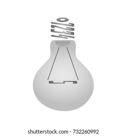lamp, which consists entirely of digits