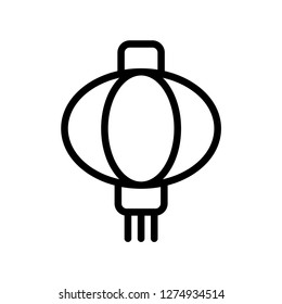 Lampion Icon vector