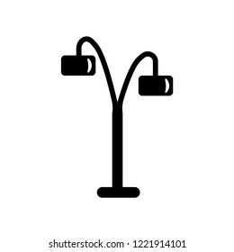 Lamps icon. Trendy Lamps logo concept on white background from Furniture and Household collection. Suitable for use on web apps, mobile apps and print media.