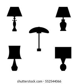 lamps silhouettes