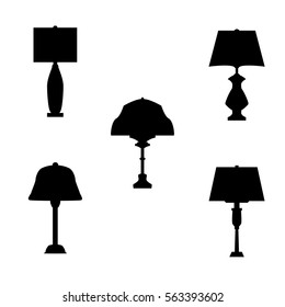lamps silhouettes
