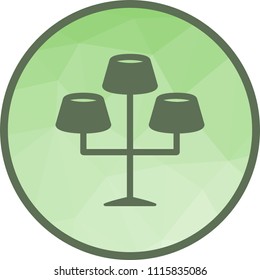 Lamps Stand Icon