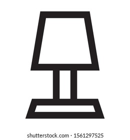 Lampshade icon vector design illustration