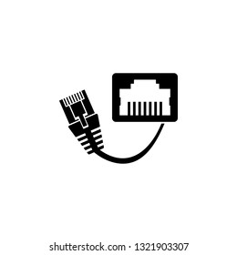 lan connection icon. Element of internet connection icon. Premium quality graphic design icon. Signs and symbols collection icon for websites, web design, mobile app
