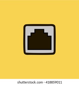 lan icon. lan sign