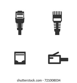 Lan  Wire Cable Computer Icon